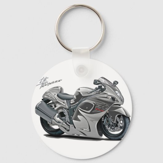 Porte-clés Hayabusa Grey Bike (Recto)