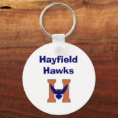 Porte-clés Hayfield Hawks (Recto)