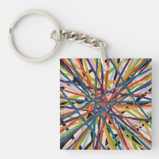 Porte-clés Haystack en Porte - clé blanc (Devant)