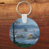Porte-clés Haystack Rock, Cannon Beach, Oregon (Recto)