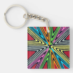 Porte-clés Haywire in Neon Porte - clé