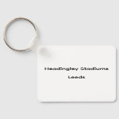 Porte-clés Headingley Cricket & Rugby Stadiums, Leeds (Verso)
