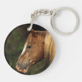 Porte-clés Headshot 1 de cheval d'Appaloosa (Dos)