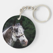 Porte-clés Headshot 2 de cheval d'Appaloosa (Dos)