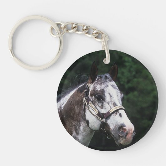 Porte-clés Headshot 2 de cheval d'Appaloosa (Devant)