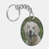 Porte-clés Headshot 2 de golden retriever (Devant gauche)