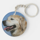 Porte-clés Headshot 4 de golden retriever (Dos)