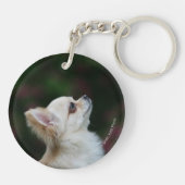 Porte-clés Headshot aux cheveux longs 2 de chiwawa (Dos)