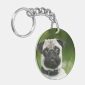 Porte-clés Headshot de carlin (Devant gauche)