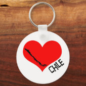 Porte-clés Heart Chile llavero (Recto)