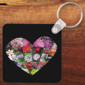 Porte-clés Heart_Flowers (Verso)