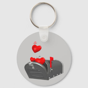 Porte-clés Heart In The Mail T-shirts et cadeaux