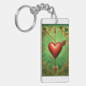 Porte-clés Heart Keepsaké : Heart Design Porte - clé (Devant gauche)