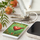 Porte-clés Heart Keepsaké : Heart Design Porte - clé (Devant droit)