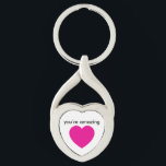 Porte-clés heart keychain keepsake<br><div class="desc">a great gift for loved ones and family or a reminder for yourself</div>