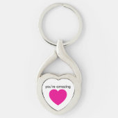 Porte-clés heart keychain keepsake (Devant)
