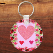 Porte-clés Heart Ladybugs (Recto)