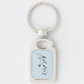 Porte-clés Heart Leipzig Keyring, Allemagne (Devant)