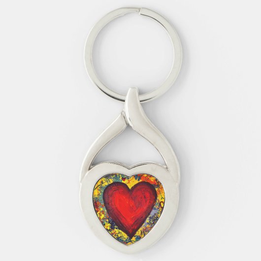 Porte-clés Heart Metal Keychain (Devant)