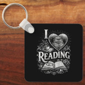 Porte-clés Heart of a Book Lover (Recto)