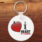 Porte-clés Heart of a Champion Ladies Volleyball (Recto)