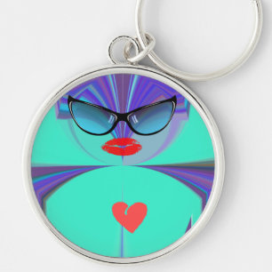 Porte-clés Heart Selfie