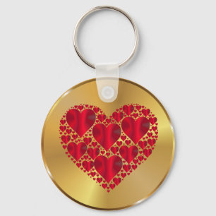 Porte-clés Heart shaped design