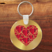Porte-clés Heart shaped design (Recto)
