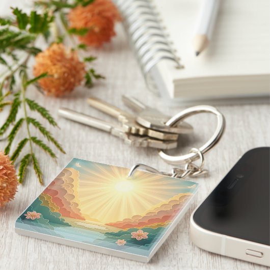 Porte-clés Heaven Is Waiting - To Honor A Loved One (Devant Droit)