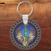 Porte-clés Heavenly Winged Guitar (Recto)