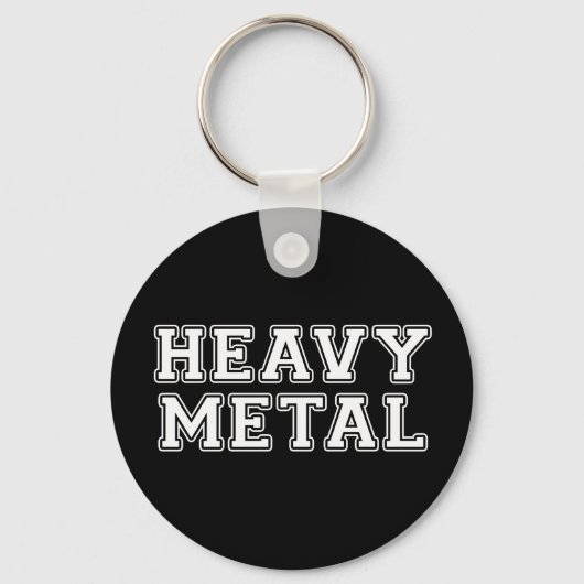 Porte-clés Heavy metal (Recto)
