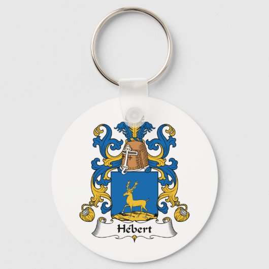 Porte-clés Hebert Family Crest (Recto)