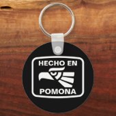 Porte-clés Hecho en Pomona personalizado personnalisé (Recto)