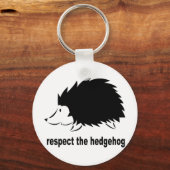 Porte-clés Hedgehog - Respect the Hedgehog (Recto)
