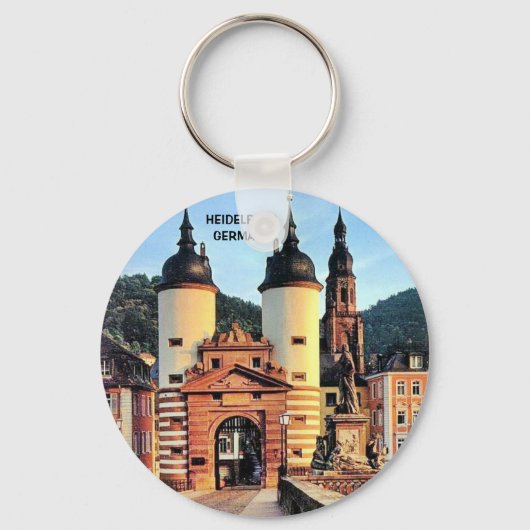 PORTE-CLÉS HEIDELBERG, ALLEMAGNE (Recto)