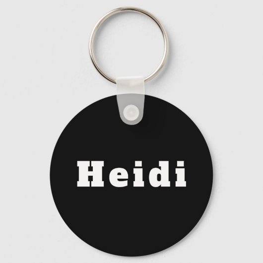 Porte-clés Heidi (Recto)