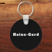 Porte-clés Heinz-Gerd (Verso)