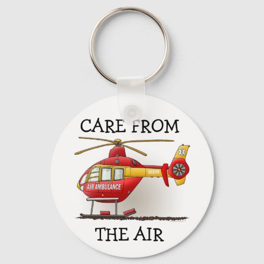 Porte-clés Helicopter Ambulance Keychain CFTA (Recto)