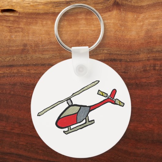 Porte-clés Hélicoptère (Verso)