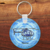 Porte-clés Hélicoptère Blue Sky (Recto)