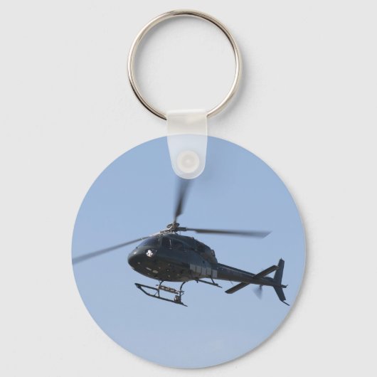 Porte-clés hélicoptère volant (Recto)