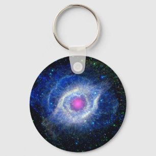 Porte-clés Helix Nebula Œil ultraviolet de Dieu Photo de l'es