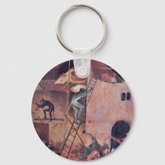 Porte-clés Hell., Par Hieronymus Bosch (Meilleure Qualité) (Recto)