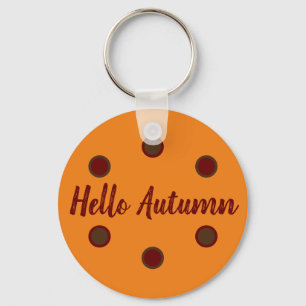 Porte-clés Hello Autumn