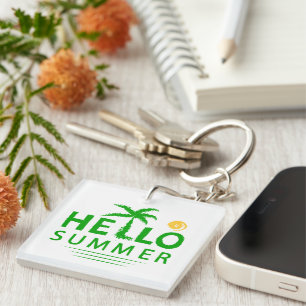Porte-clés Hello Summer