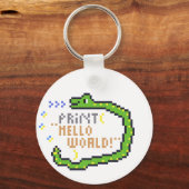 Porte-clés hello word en python! (Verso)