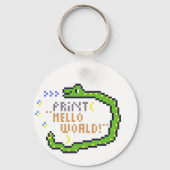 Porte-clés hello word en python! (Verso)