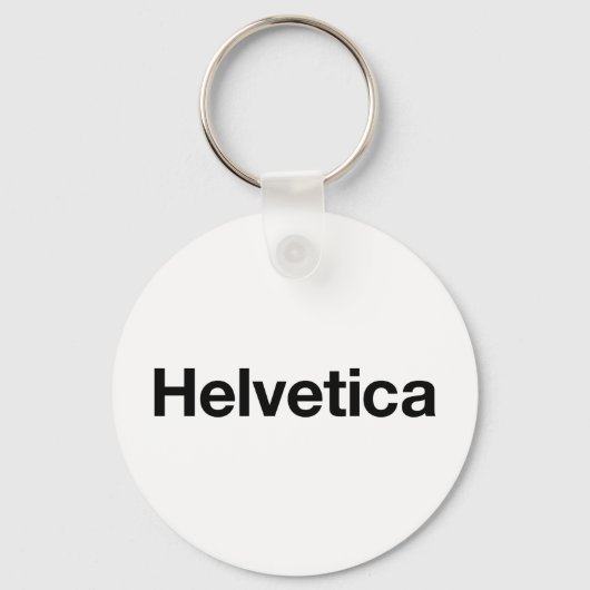 Porte-clés Helvetica (Recto)