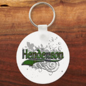 Porte-clés Henderson Tartan Grunge (Recto)