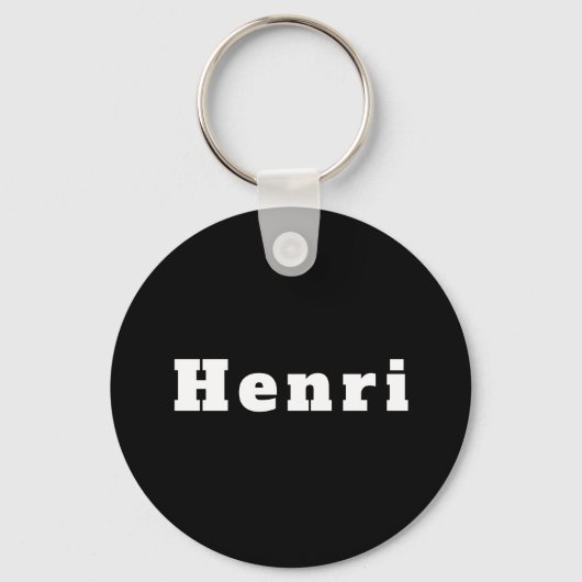 Porte-clés Henri (Recto)